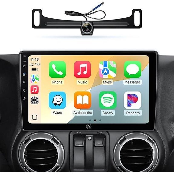 10.2 Jeep Car Radio Stereo with Wireless CarPlay/Android Auto