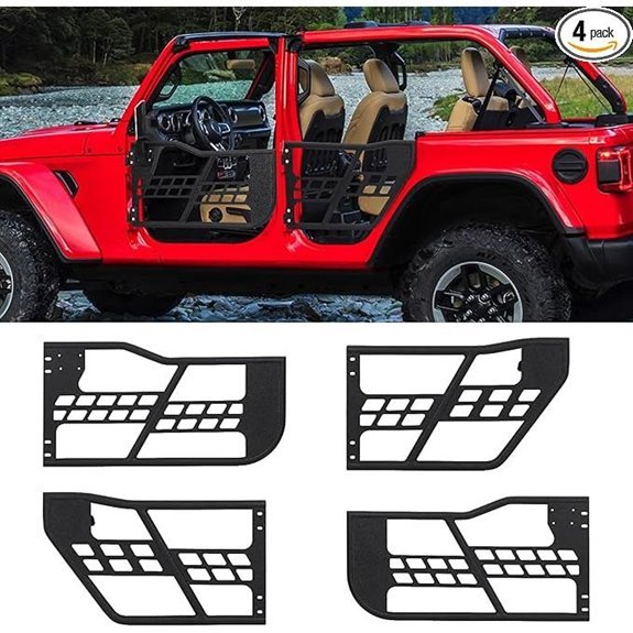 Off-Road Tubular Doors for Wrangler JL/JT (4-Door Set)